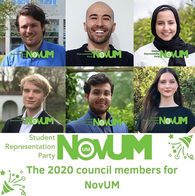Elected 2020 NovUM Council members